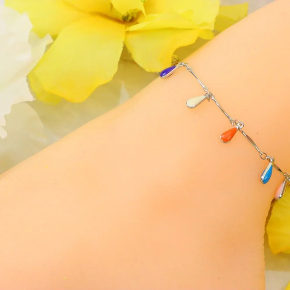 Minimalist Anklet, Sleek & Modern Design, Women’s Fashion, YC110129-A - Picture 9 of 10